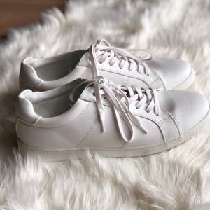 White Aldo sneakers